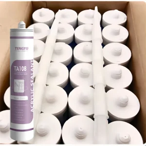 10.1oz White Low VOC 280ml 300ml Cartridge Siliconized Acrylic Latex Caulk Sealant