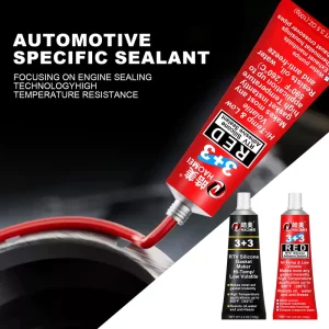 100% Silicone RTV Gasket Maker Neutral High Temperature Automotive Sealant for Construction Woodworking & Transportation Use