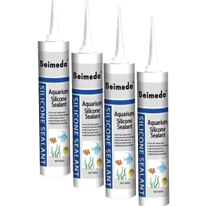 100% Silicone RTV Sealant for Ceramic Tile and Fish Tank Glass, 280ml 300ml, One-Component