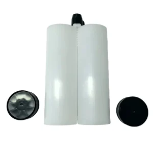 1200ml 1:1 Empty Dual Cartridge AB Adhesive Cartridge Silicone Epoxy Resin Container for Sealant Adhesives
