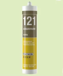121 Acid-Curing Aquarium Silicone Sealant for Structural Glass Assembly