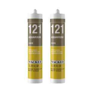 121 Aquarium Silicone Sealant Acid-Curing Sealant Adhesive for Aquarium Fish Tank