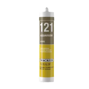 121 Aquarium Silicone Sealant Waterproof Acidic High Strength Fast Curing