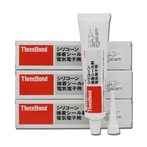 1220G Silicone Adhesive Sealant for PCB, Plastic, and Metal, Non-Corrosive, Moisture-Cure, 100g