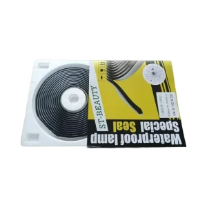 12V Butyl Rubber Sealant Roll, Weather-Resistant Elastic Snake Glue for Car Doors and Lamps