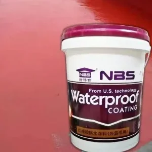 135 Red Rubber Waterproof Coating Exposed Use UV Resistant Crack Proof Flexible Roof Protection Sealant