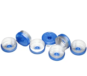 13mm Aluminum Plastic Cap for Pharmaceutical Vials Non Refillable OEM ODM Available