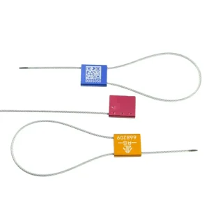 17712 Customized Print Disposable Adjustable Aluminum Alloy Pull-Tight Cable Seal