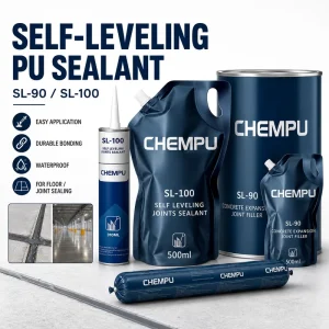 1K Self-Leveling PU Sealant Crack Repair Damping Easy-Apply Concrete Sealant for Road Joints Pavement Sealant