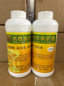 1kg Silicone-Based Foil Protective Varnish Gold Leaf Sheet Oil and Adhesive Sealant for Woodworking and Packing