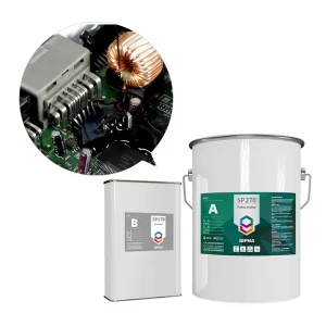 2-Component Room-Temperature-Curing Thermally Conductive Polyurethane Epoxy and Silicone Potting Material