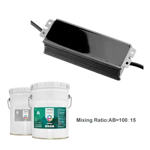 2-Component Thermally Conductive PU Silicone Epoxy Pourable Sealant Glue for Electronics Adhering and Securing
