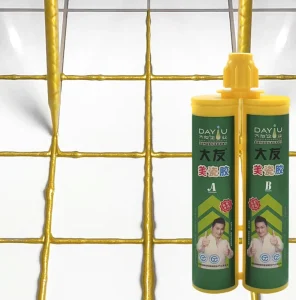 2 part Kit Epoxy Tile Grout Ceramic Floor Resin Sealant Paste Construction Home Decorative Glue Sealant
