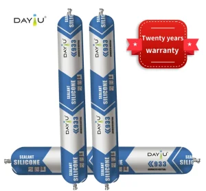 20 Year Durability Weatherproof UV & Waterproof Silicone Sealant for Glass Aluminum & StoneSun Roofing & Expansion Joints