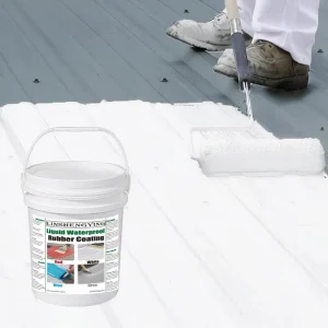 20 kg 5 gal Rubber Waterproof Sealant Rubber Paint for Indoor and Outdoor Water Leakage Repair