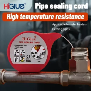 20m Non-Curing Pipe Sealing Cord for Plumbing Pipe and Fittings