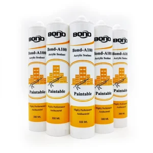 280g White Silicone Sealant for General Purpose Construction Waterproof Adhesive Glue