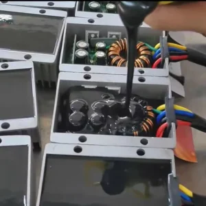 2W M.K Two Component Electronics Battery Potting Glue Sealant Thermal Insulation Shore a Hardness 65 AB Glue for Junction Box