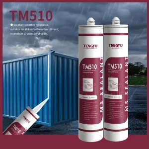 300ml 280ml Cartridge Good Adhesion Elasticity Good Weather Resistant Paintable Hybrid MS Polymer Sealant for Car Body