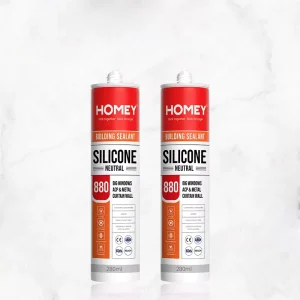 300ml 880ml Neutral Concrete Silicone Sealant, Clear Construction Adhesive