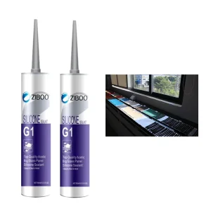 300ml Acetic Silicone Adhesive Fish Tank Glass Glue for Aluminum Windows and Doors