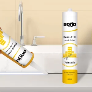 300ml Acetic Silicone Sealant for Aluminum Window and Door Frames and Glass
