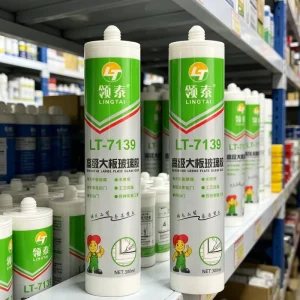 300ml Acidic Silicone Glass Adhesive Sealant Eco friendly Durable Weatherproof for Aquariums Glass Doors Woodworking