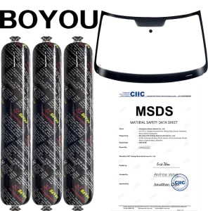 300ml Black Polyurethane Automotive Glass Sealant Fast Curing Windshield Sealant