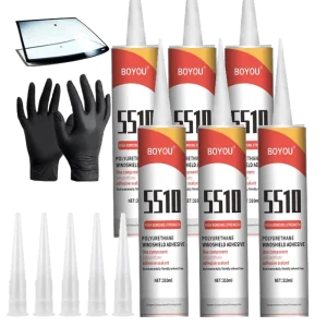 300ml Black Polyurethane Sealant Fast-Curing Automotive Windshield Sealant