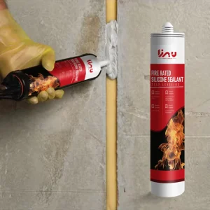 300ml Heat-Resistant Fireproof Silicone Firestop Sealant for Fireplaces