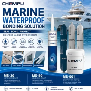 300ml MS Hybrid Sealant for Truck Body Panels and Flexible Joints, Anti-Leak