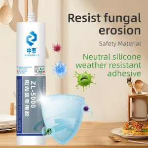 300ml Silicone Sealant for Kitchen Bathroom Construction and Transportation Waterproof Adhesive