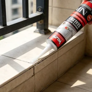 300ml Transparent Neutral Silicone Sealant for Windows, Doors, and Glass Frames