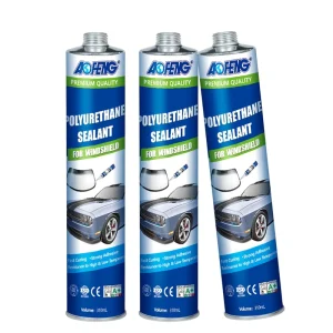 310ml Black Auto Glass Weatherproof PU Polyurethane Sealant for Windshield