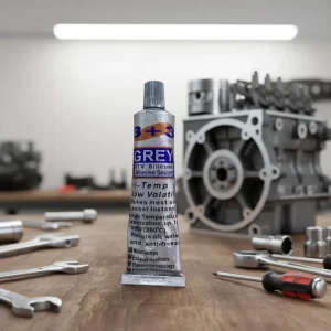 3+3 High Temp Black RTV Silicone Gasket Maker Sealant Low Volatile Adhesive for Construction