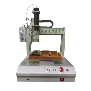 331 300CC Automatic Silicone Sealant Dispensing Machine Tabletop 3-Axis Glue Dispensing Device