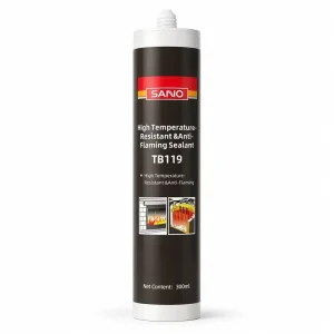 350C High-Temperature Fire-Retardant Silicone Sealant for Furnace Exhaust Systems and Construction