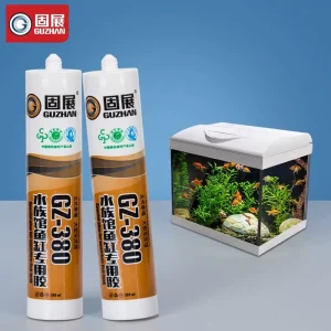 380 Fish Safe Aquarium Silicone Sealant Non Toxic High Strength Waterproof Adhesive for Glass Tank Construction