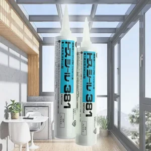 381 Neutral Silicone Sealant Superior Temperature Resistance for Construction for Caulking 333ml Cartridge ISO