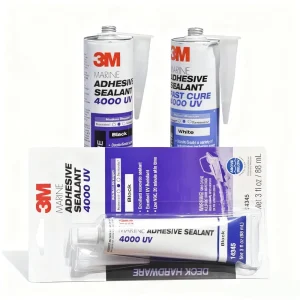 3M 4000 UV Marine Adhesive Sealant Black Waterproof UV Resistant Fast Curing Single component Moisture Curing Polyether 15 20