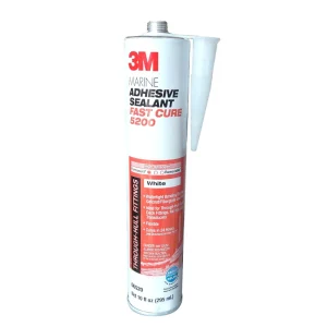 3M 5200 Marine Adhesive Sealant Fast Cure Polyurethane Marine Sealant Quick drying High Strength Glass Glue 295ML for Yachts