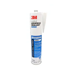 3M Marine Adhesive Sealant 3M 5200 Single Component 5200 Slow drying Type for Through Hull Fittings 295ML 12Pcs Box