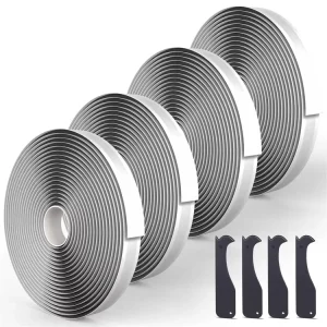 4 Pack Butyl Tape Bulk 1 8″ X 3 4″ X 30 Ft White Butyl Sealant Tape Butyl Rubber Caulk Tape