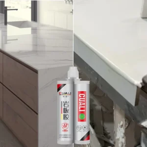 400ml Fast-Drying AB Epoxy Adhesive for Floor and Surface Repair, Waterproof and Mold-Resistant