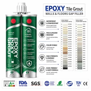 400ml Two-Component Waterproof Epoxy Tile Joint Sealant for Floor and Wall Tiles Manufacturer