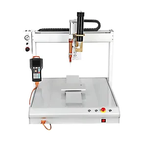 441 300CC Automatic Silicone Sealant Dispensing Machine, Tabletop 3-Axis Glue Dispenser