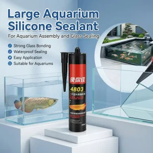 4803 Aquarium and Fish Pond Silicone Sealant for Glass Tank Sealing