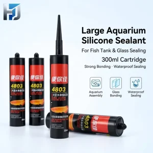 4803 Fish Tank Sealant 300ml Silicone Glue for Aquarium Glass Joint Sealing