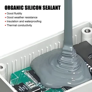 5.0 W/mK Thermally Conductive Silicone Gel Gap Filler for LED Electronics and Automotive Power Supplies