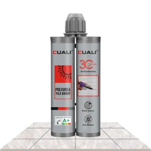 50 Years Anti Yellowing Polyurea Tile Grout Waterproof & High Bonding Strength Grout For Balcony Gap Filling